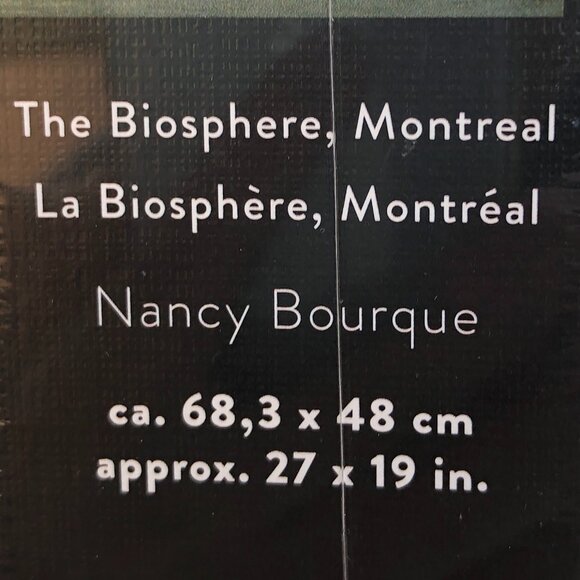 New sealed Trefl 1000pcs Adult Puzzle -Biosphere, Montréal Skyline - Picture 11 of 13